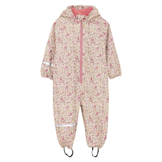 PU Rainwear Suit | Pink Floral | CeLaVi