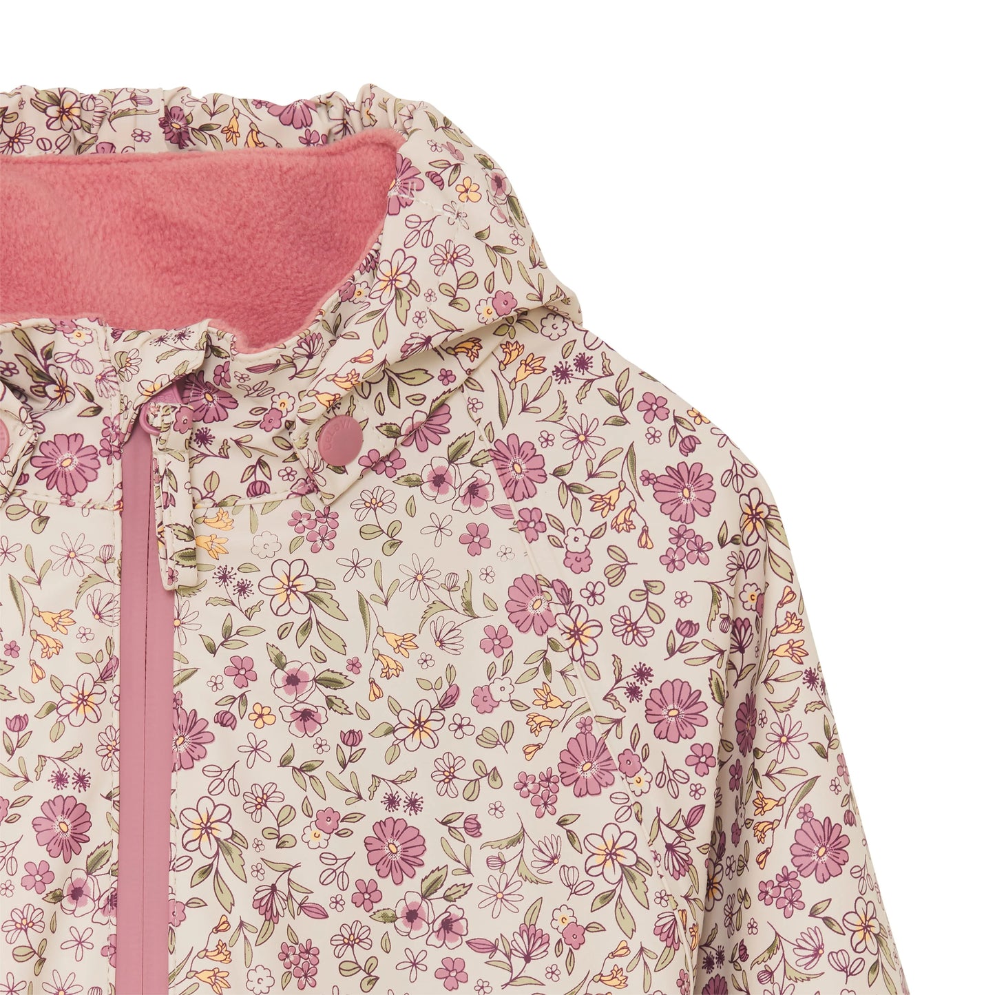 PU Rainwear Suit | Pink Floral | CeLaVi