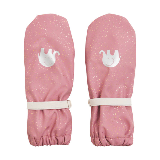PU Mitts | Pink Glitter | CeLaVi