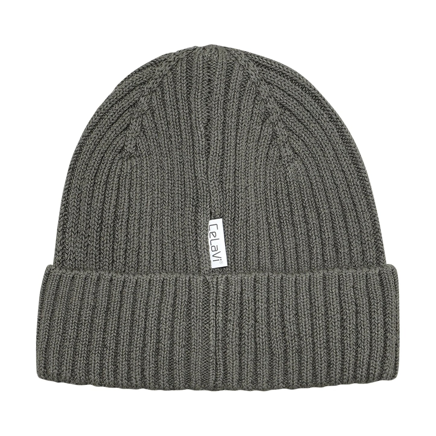 Knit Beanie | Olive | CeLaVi