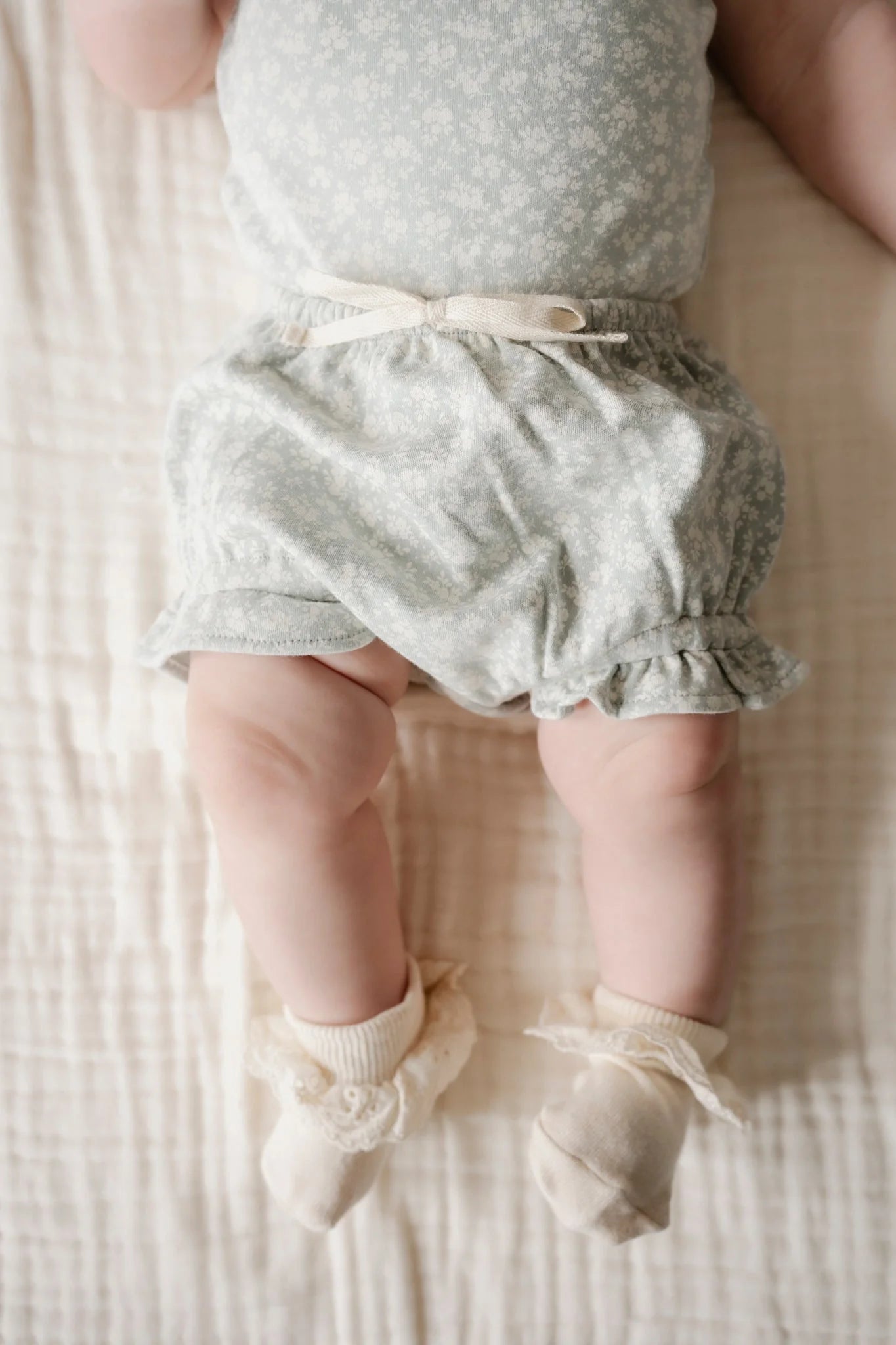 Organic Cotton Frill Bloomer | Jamie Kay | Rosalie Fields Bluefox