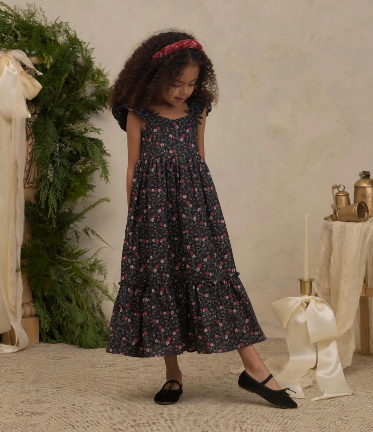 Nanette Dress | Winter Vines | Noralee