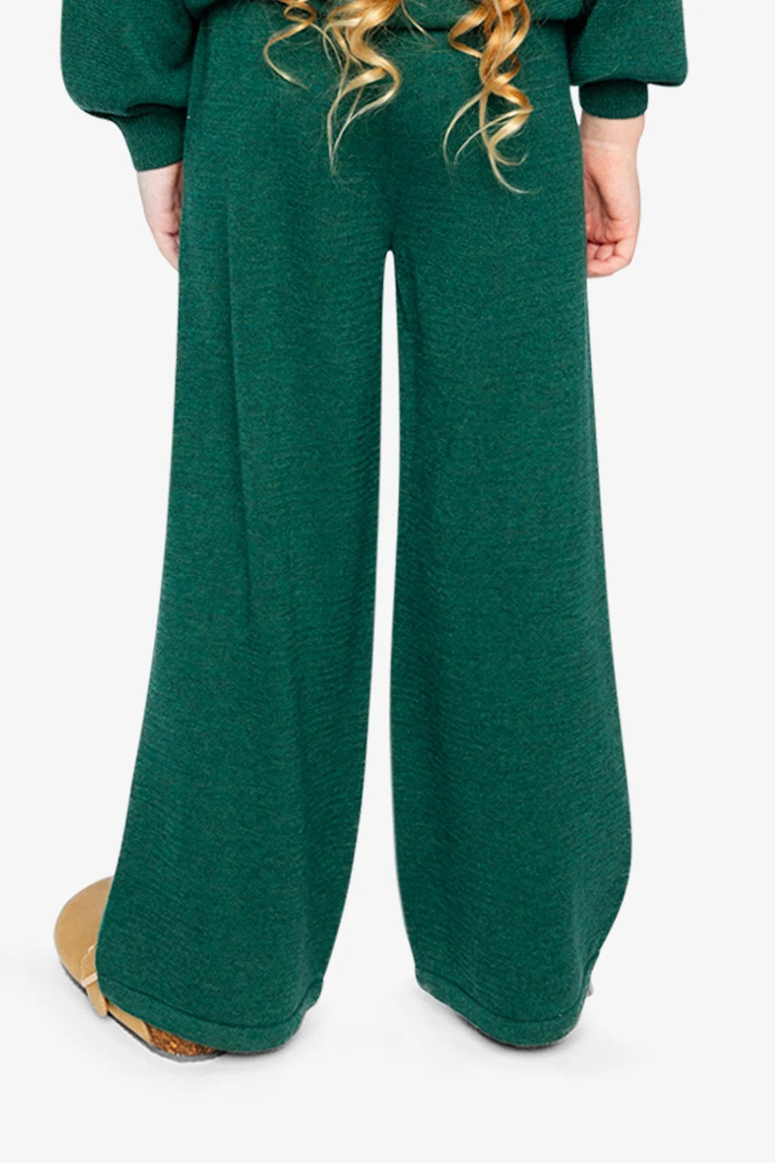 Flare Pants | Jasper Green | Deux Par Deux