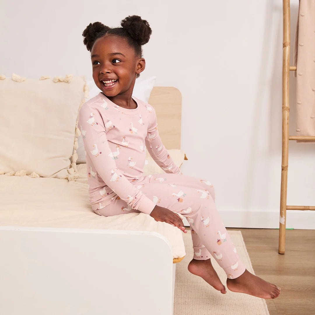 PJ Set | Pink Duck | Petit Lem