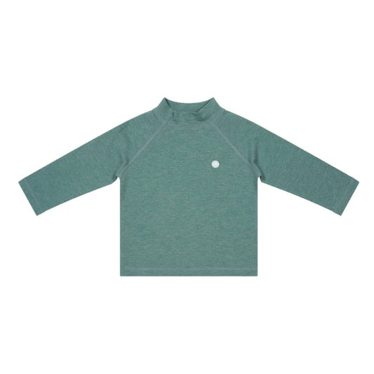 Tanboocel Basics Winter Mock Neck Long Sleeve Shirt | Misty Moss | Nest Designs