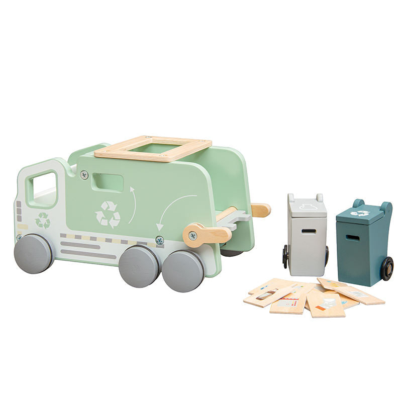 Wooden Recycling Truck | Wild Baby