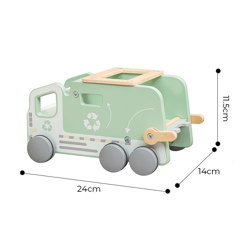 Wooden Recycling Truck | Wild Baby