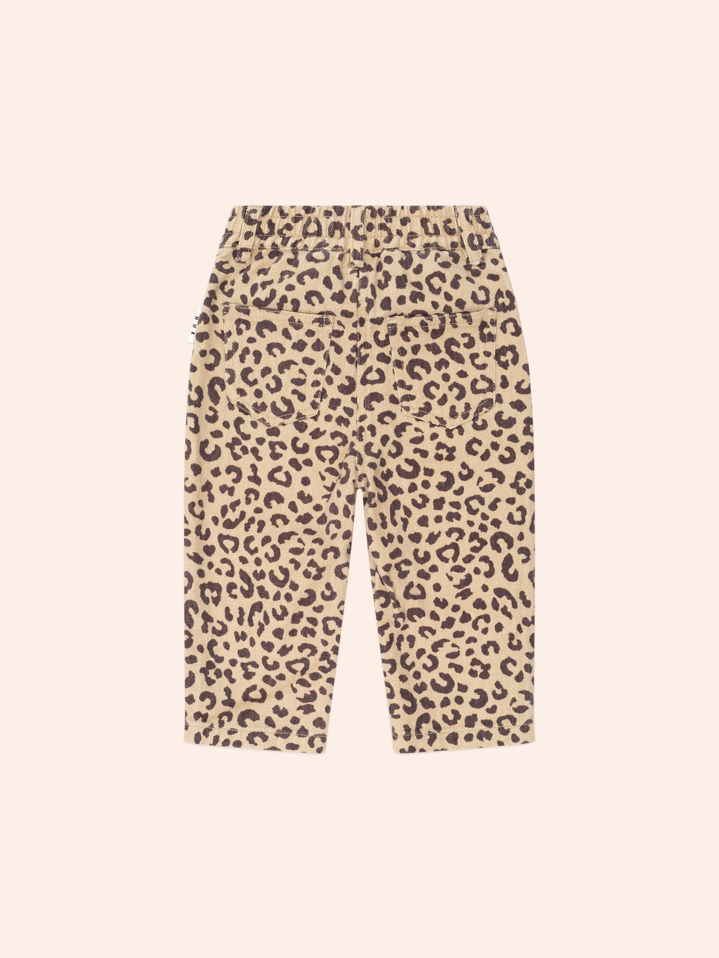 Leopard Print Denim Jeans | Animal | Huxbaby