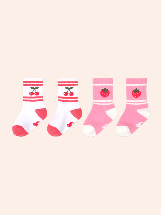 2 pack Socks | Multi | Huxbaby