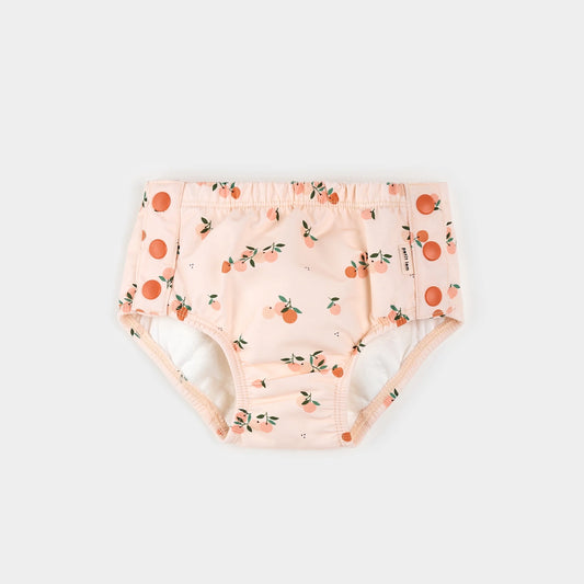 Oranges Print Swim Diaper | Petit Lem