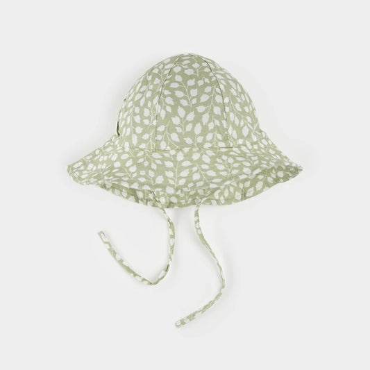 Sage Foliage Poplin Hat | Petit Lem