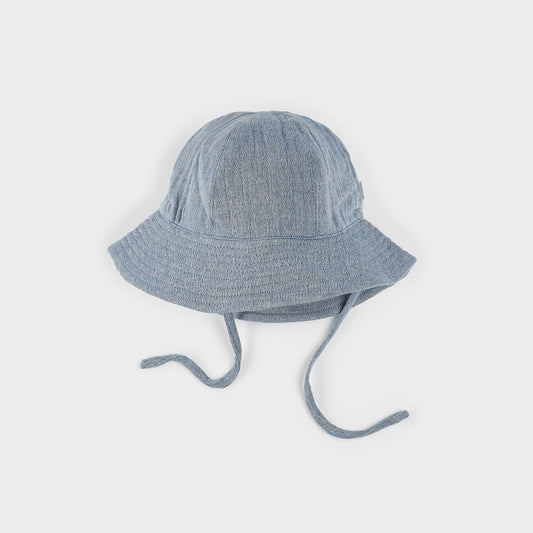 Chambray Double Gauze Hat | Petit Lem