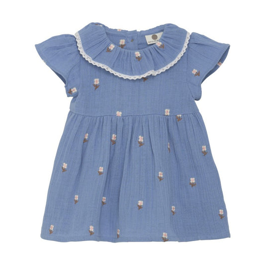 Infant Embroidery Muslin Dress | Infinity | En Fant