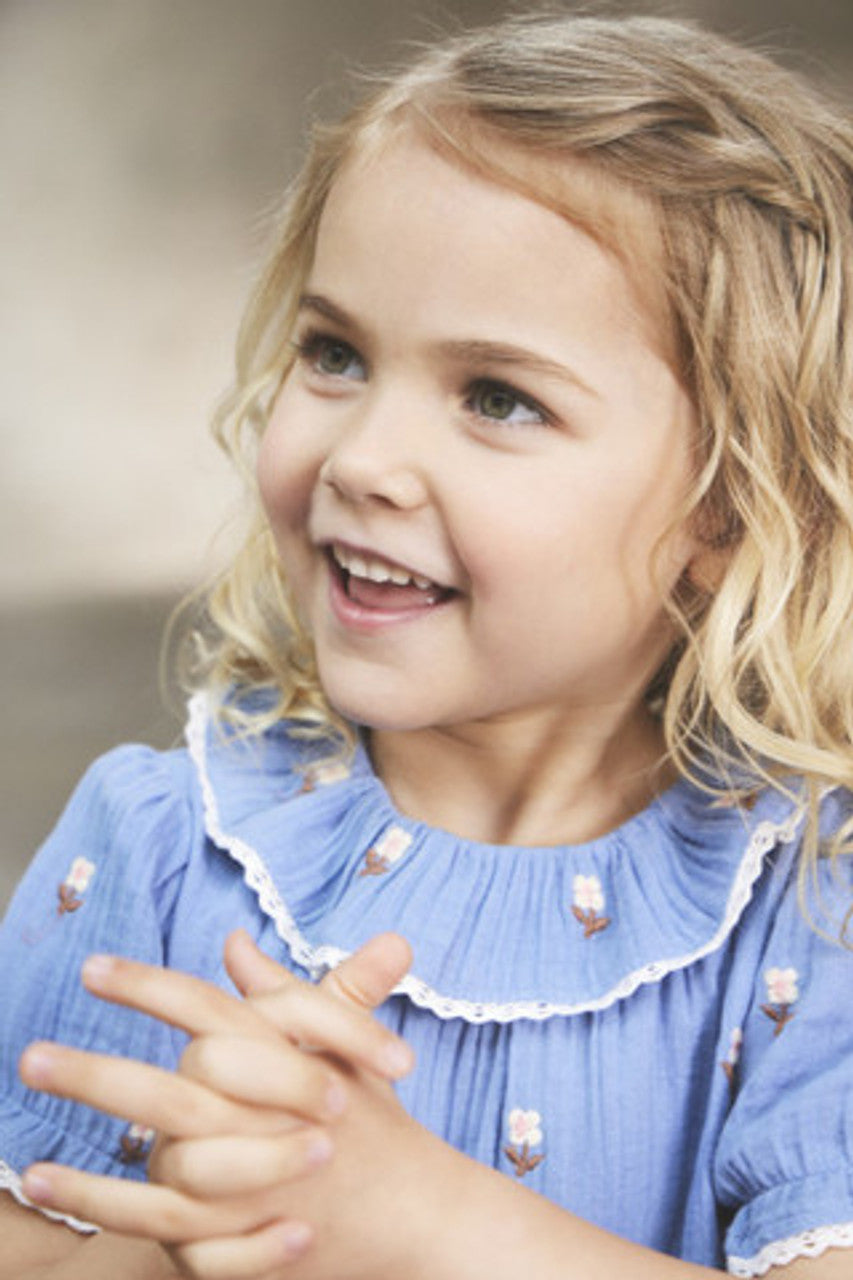 Infant Embroidery Muslin Dress | Infinity | En Fant