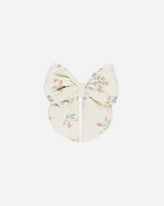 Bow | Strawberries | Quincy Mae