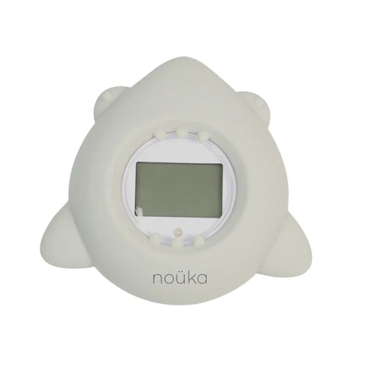 Bathtub Safety Thermometer Shark | Light Storm | Noüka