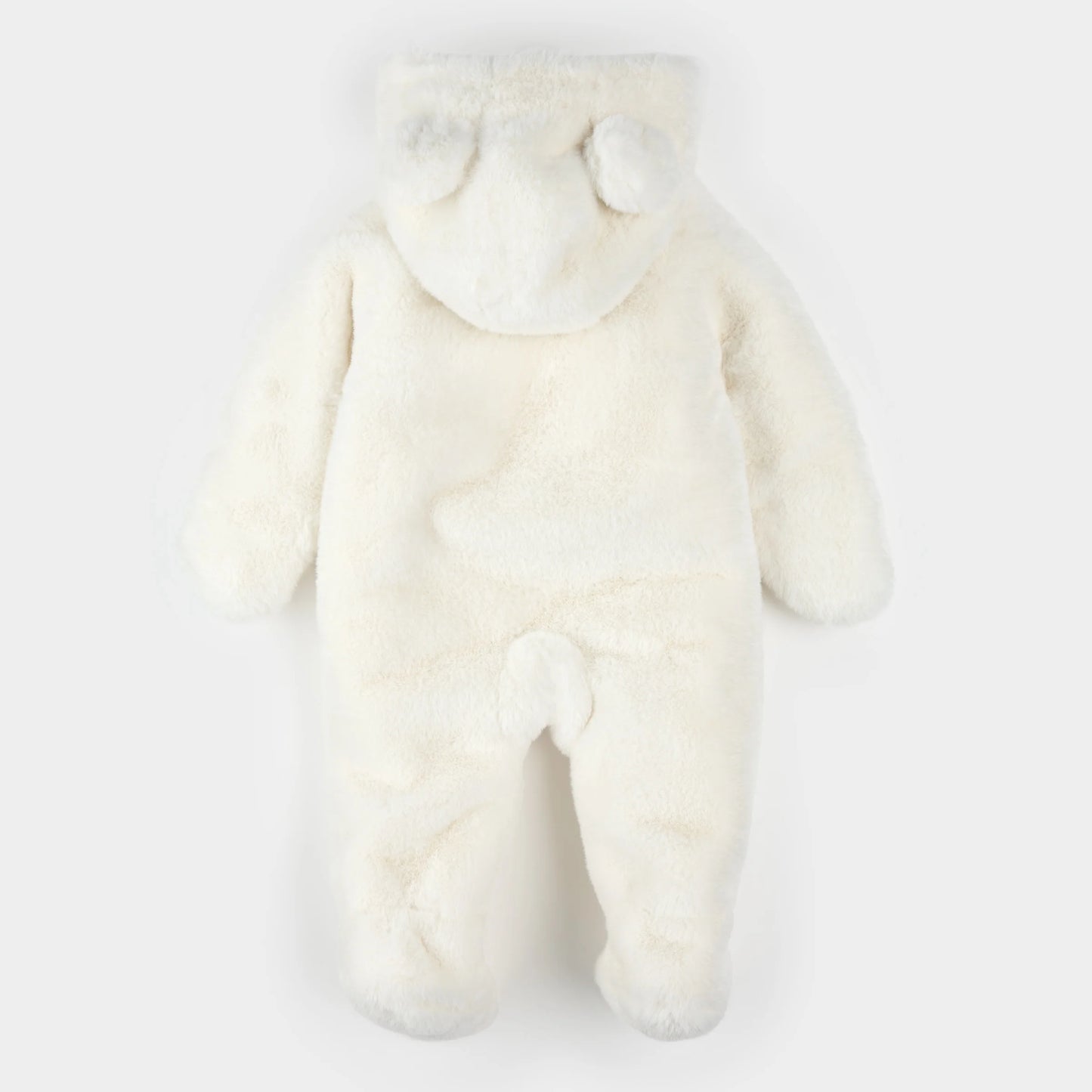 Plush Bear Playsuit | Off-White | Petit Lem