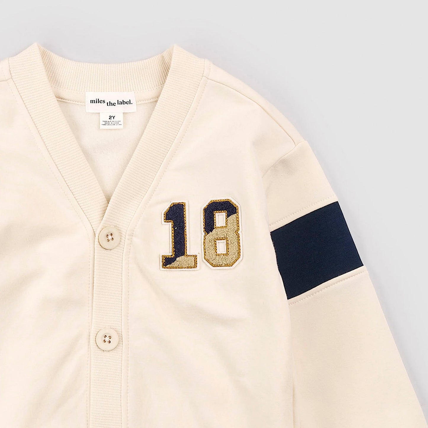 Varsity Birch Knit Cardigan | Miles the Label