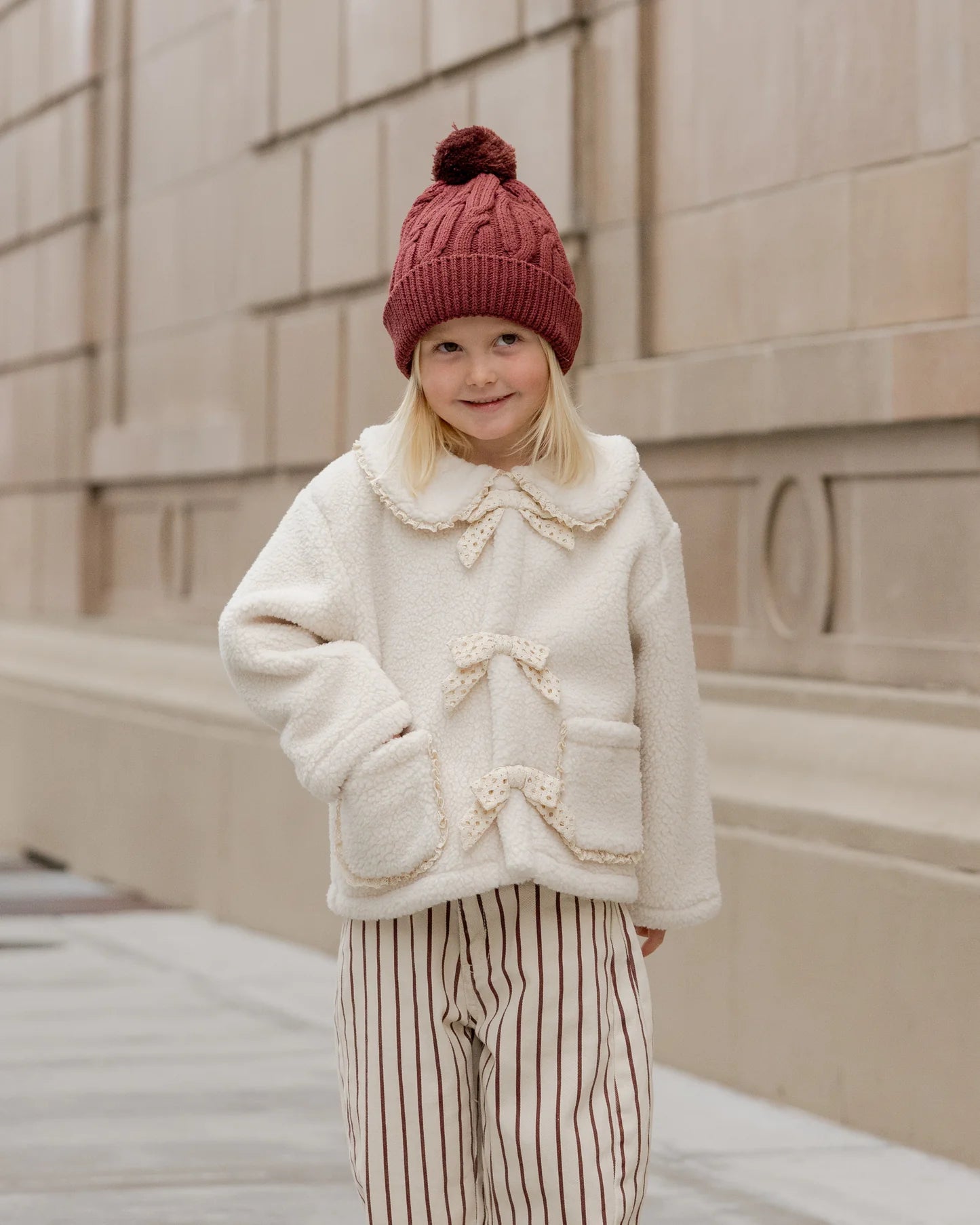 Beanie | Burgundy | Rylee & Cru