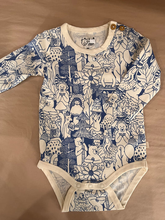 Organic Longsleeve Bodysuit | Woodland Adventures | Wilson & Frenchy