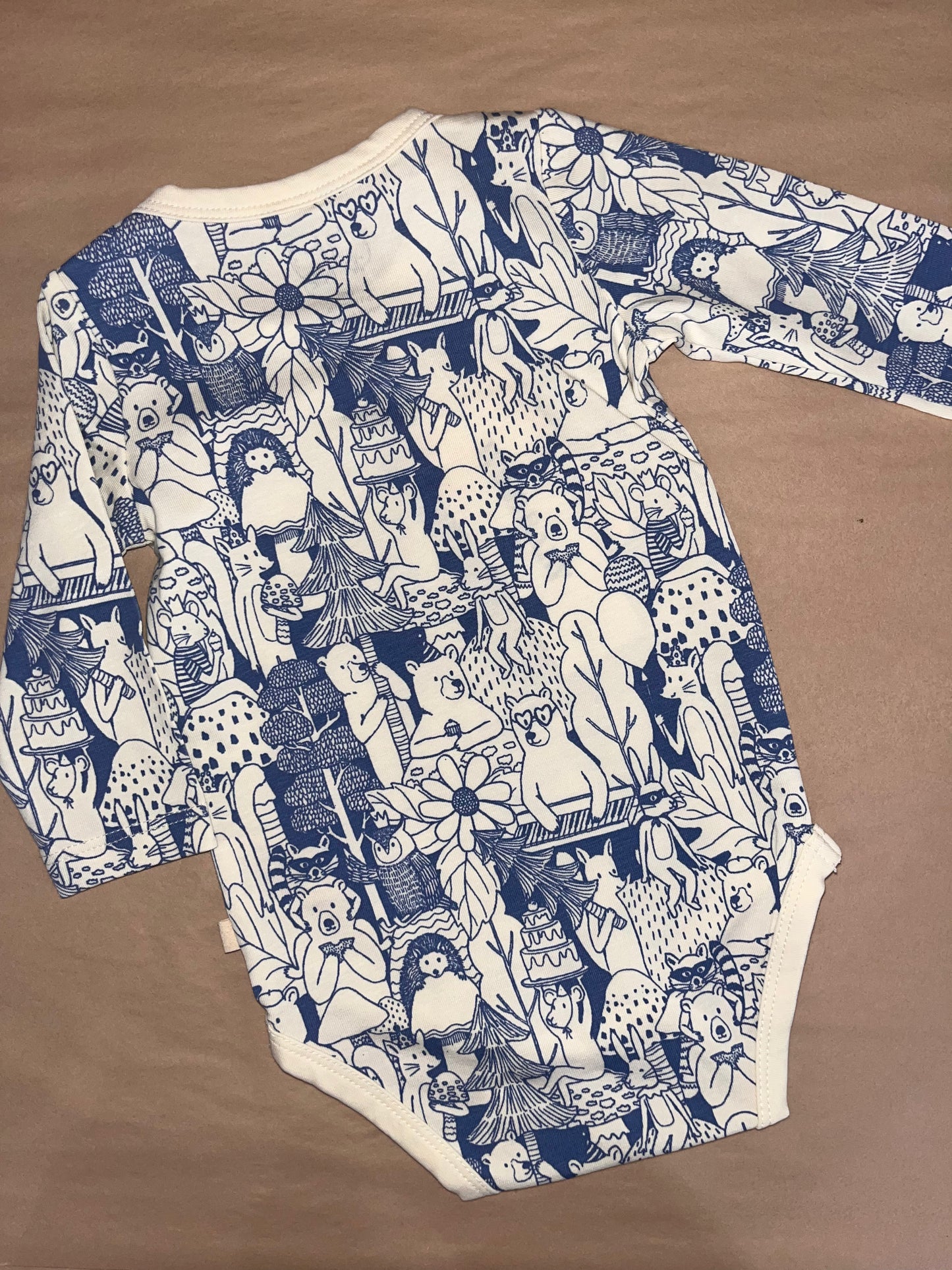 Organic Longsleeve Bodysuit | Woodland Adventures | Wilson & Frenchy