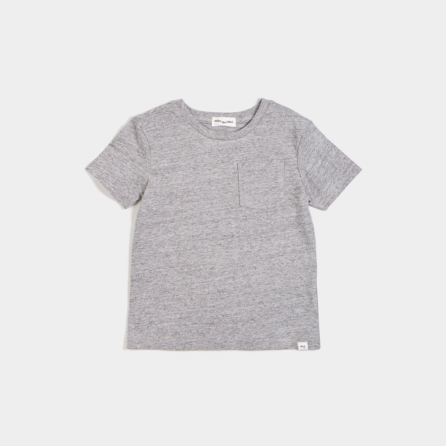 Basic Heather Grey T-Shirt | Miles The Label