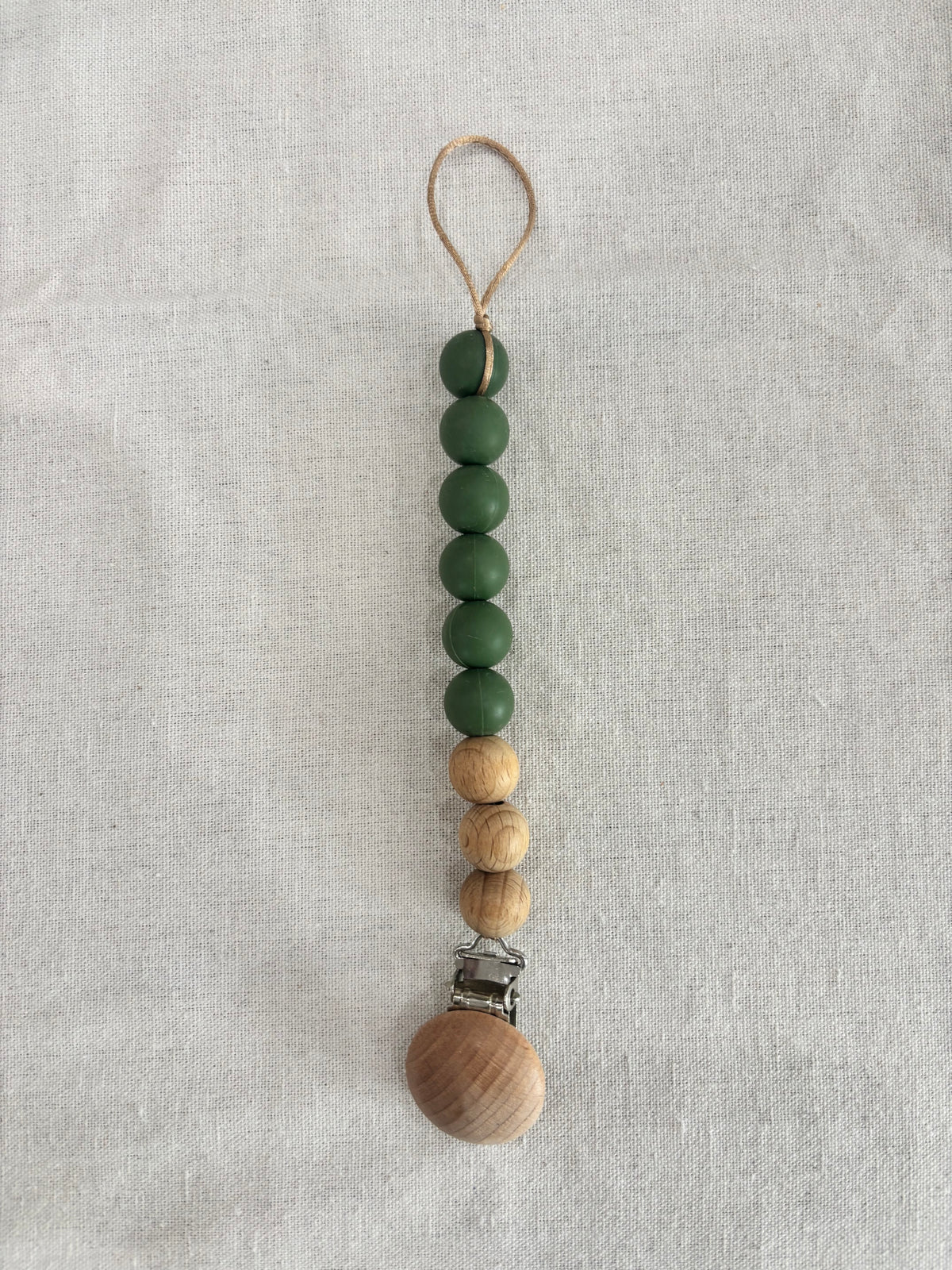 Wood + Silicone Pacifier Clips | Wild Baby