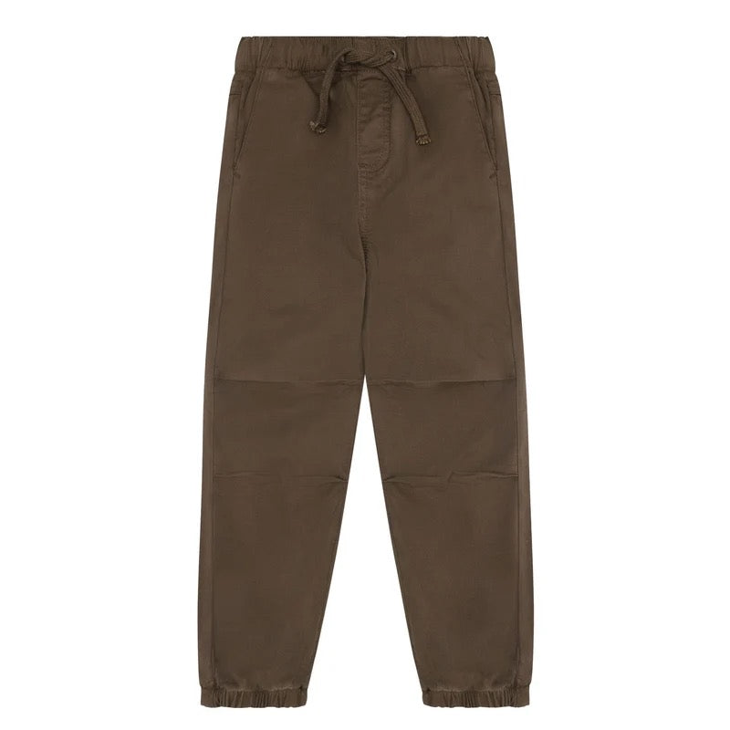 Twill Pants | Brown | Minymo