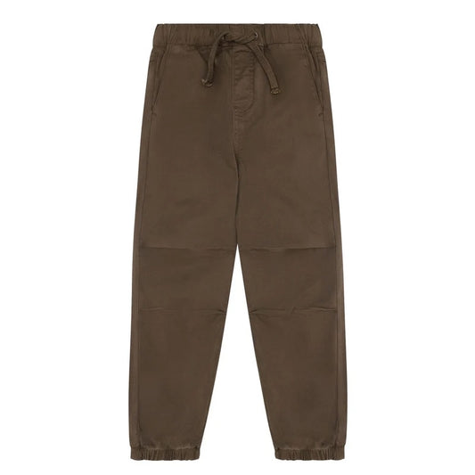 Twill Pants | Brown | Minymo