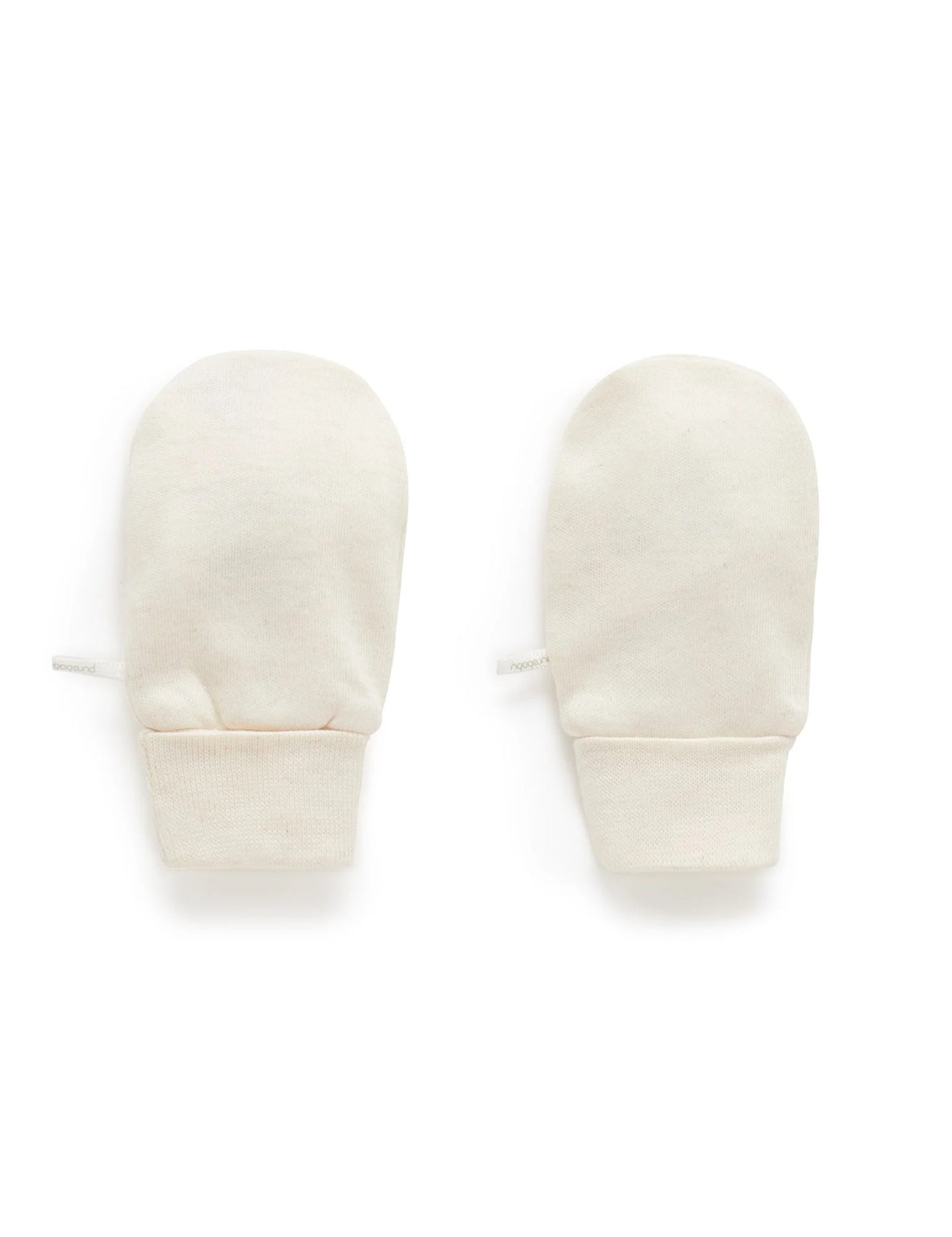 Essential Baby Mittens | Wheat | Purebaby