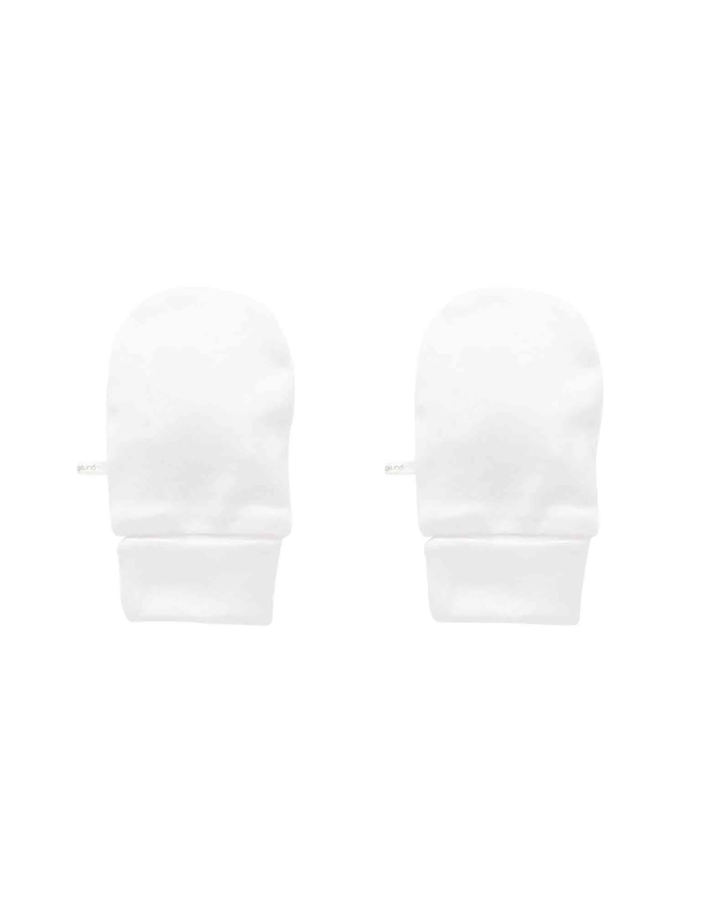 Essential Baby Mittens | White | Purebaby