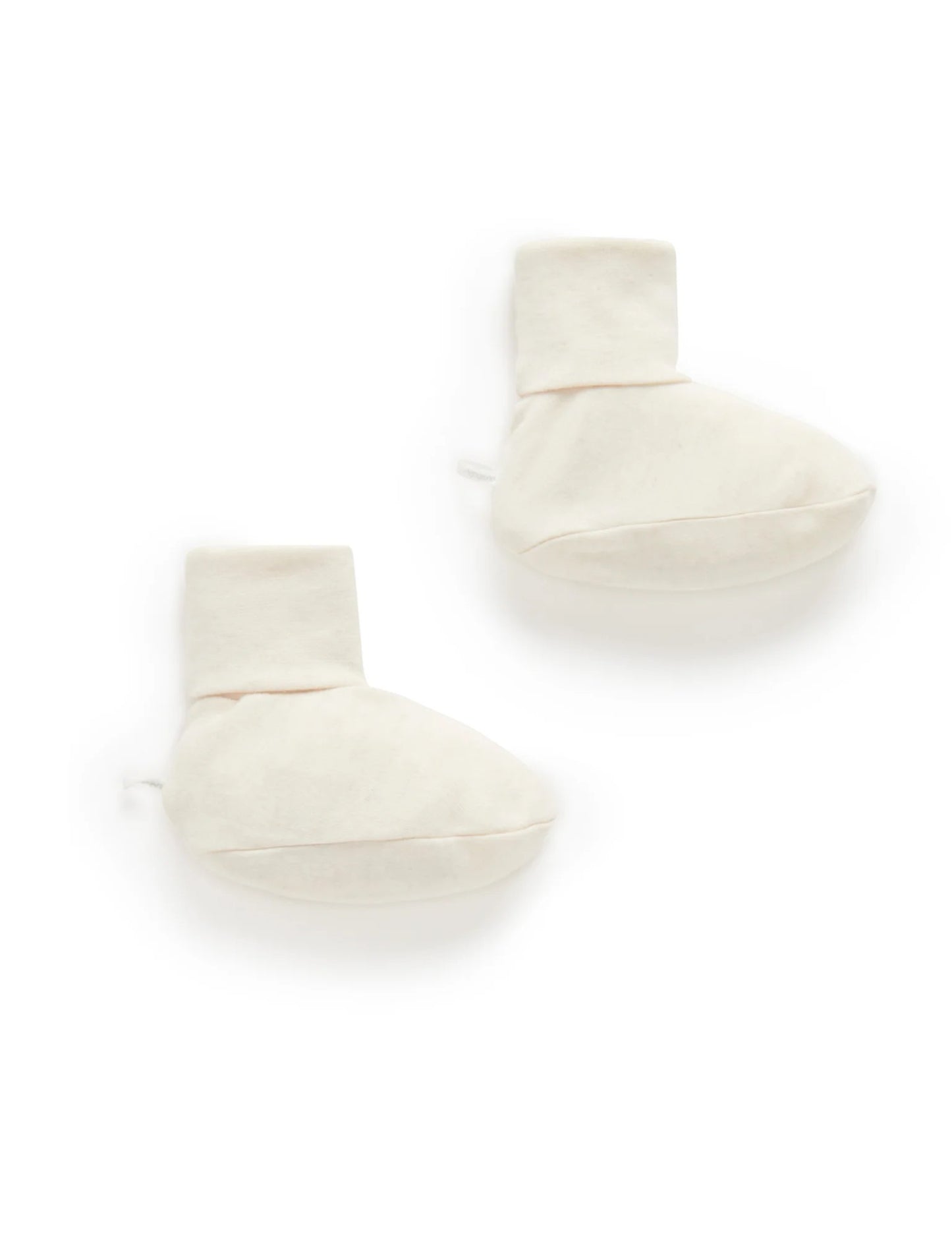 Baby Booties | Wheat | Purebaby