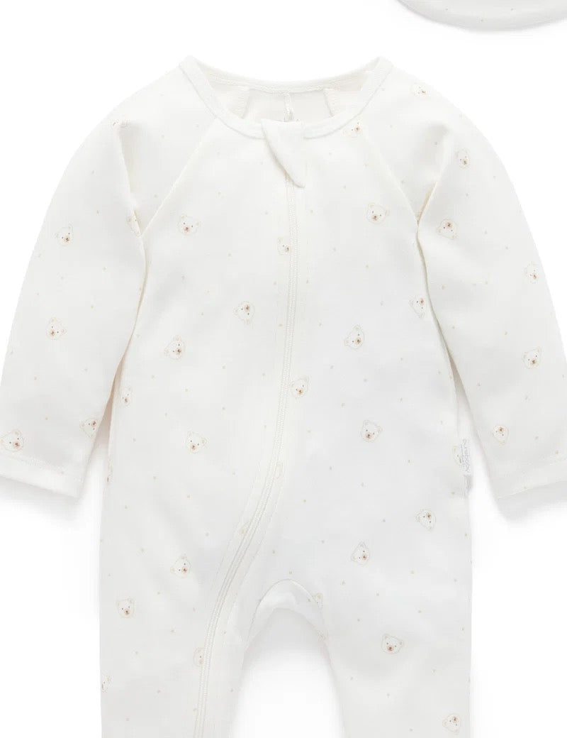 Vanilla Bear Welcome Baby Pack | Purebaby