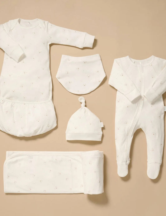 Vanilla Bear Welcome Baby Pack | Purebaby
