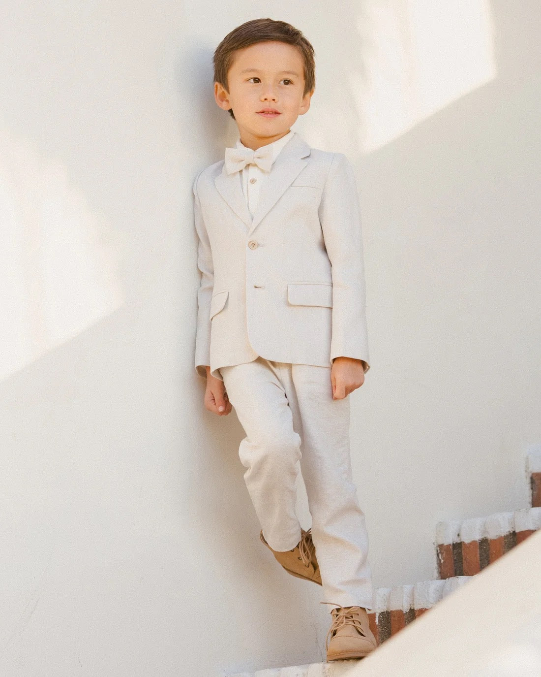 Harrison Button Down | Ivory | Noralee