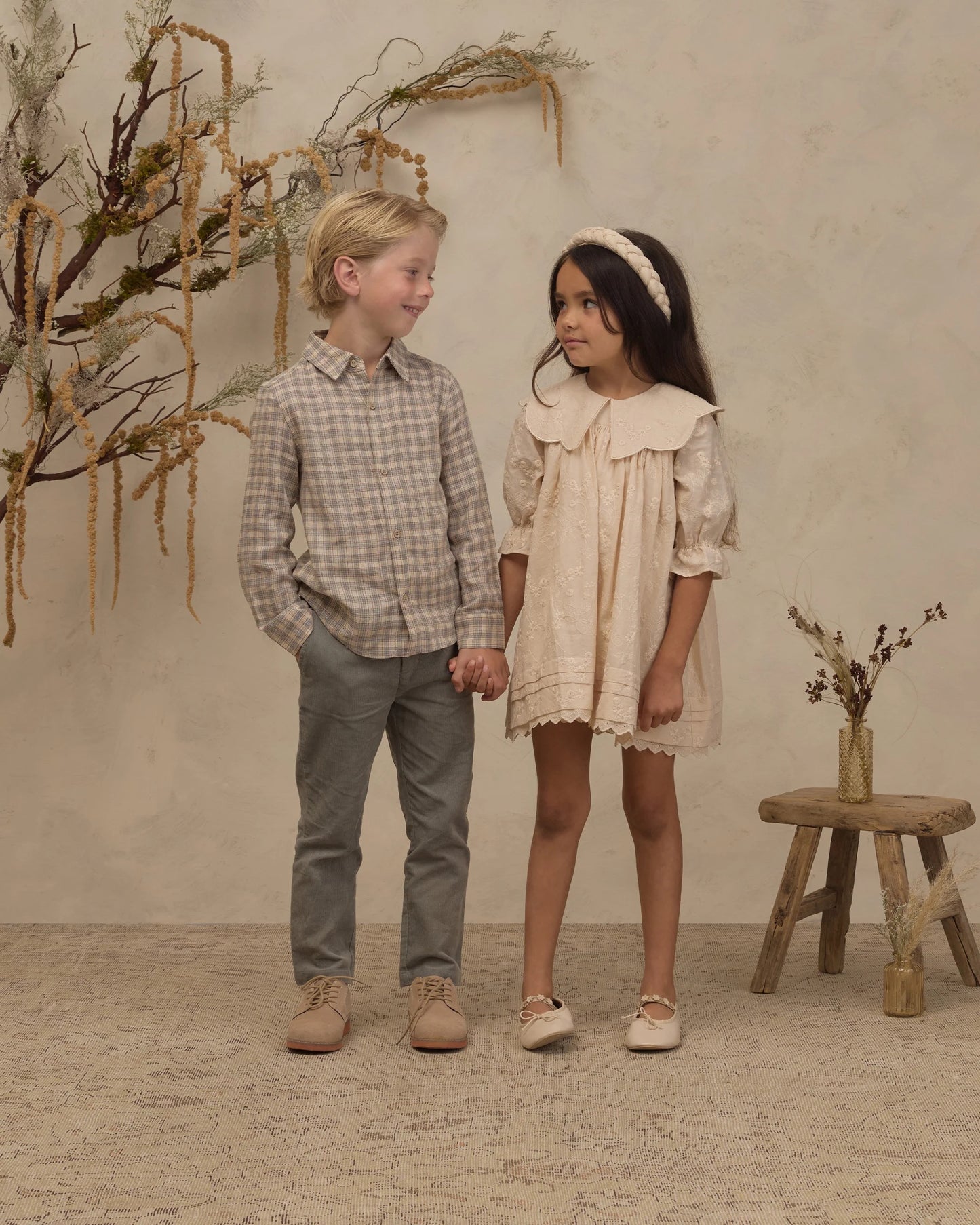 Mabel Dress | Natural | Noralee