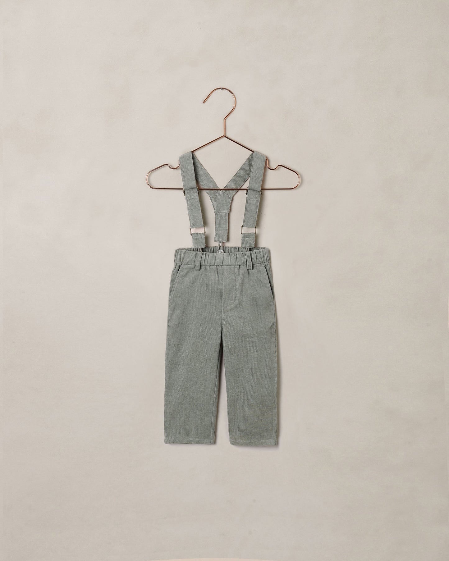 Suspender Pants | Eucalyptus | Noralee