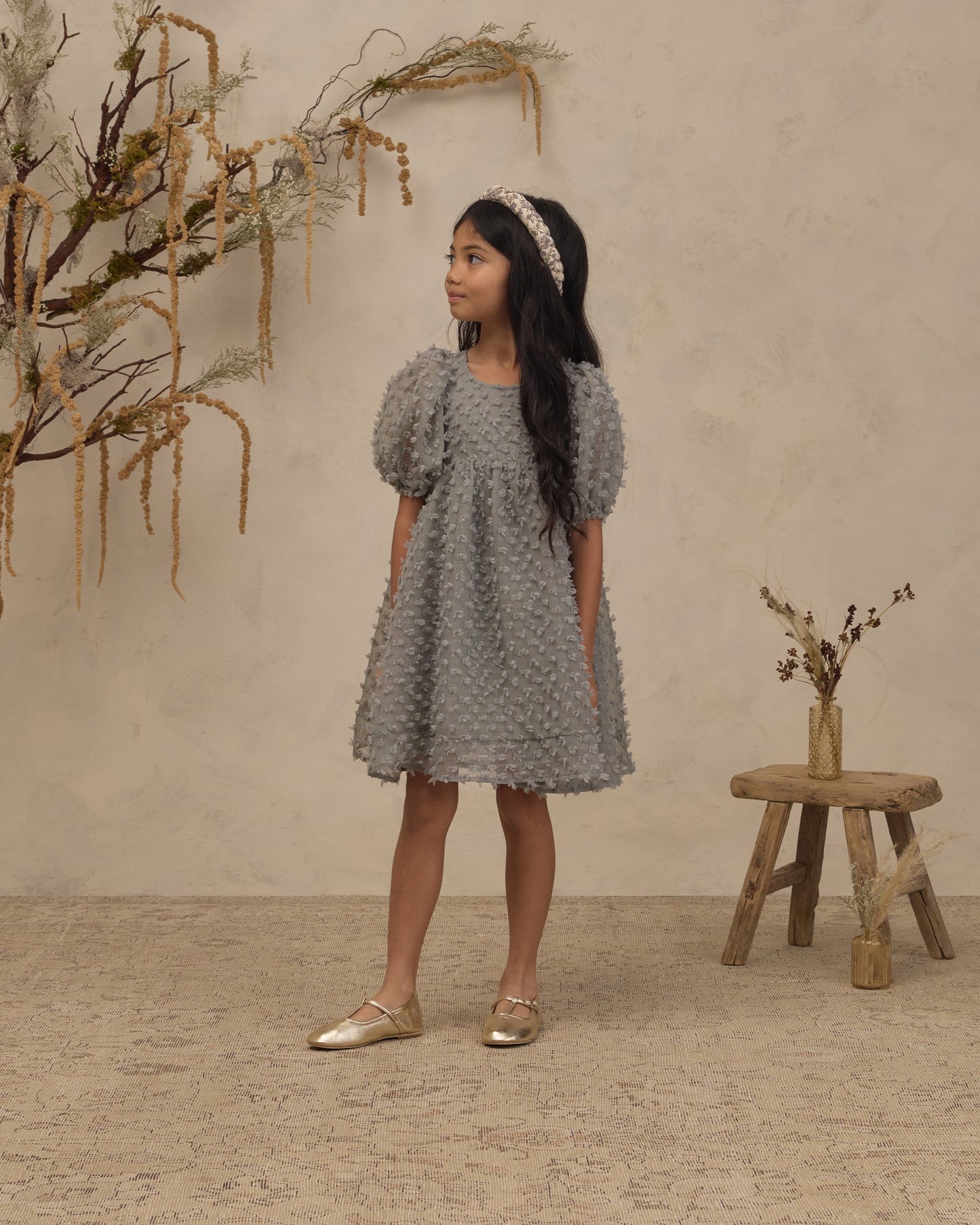 Luna Dress | Eucalyptus | Noralee