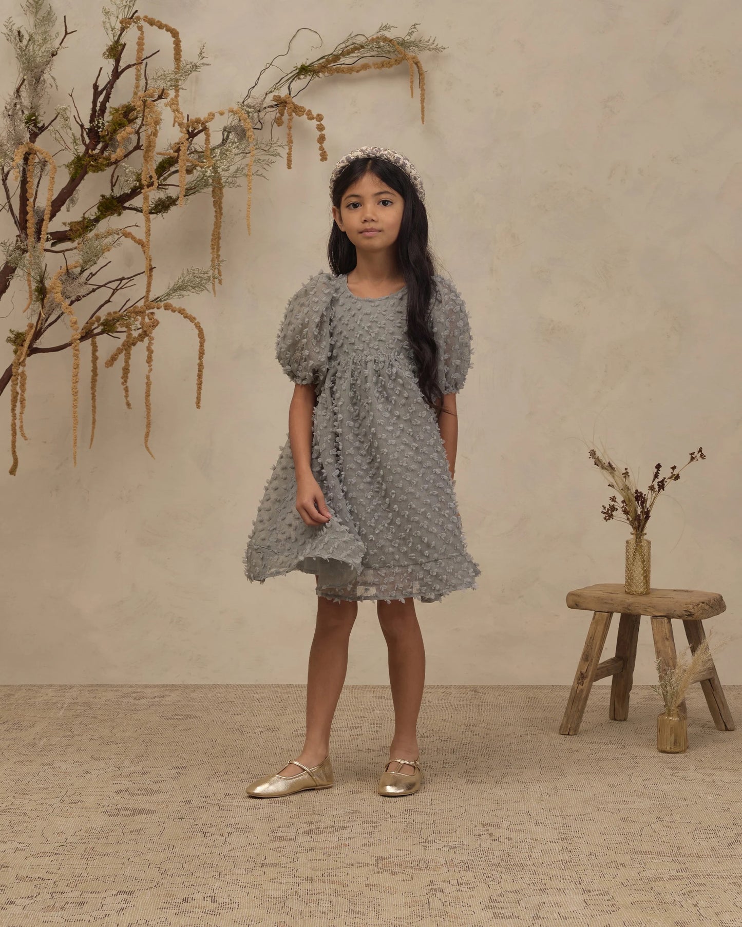 Luna Dress | Eucalyptus | Noralee