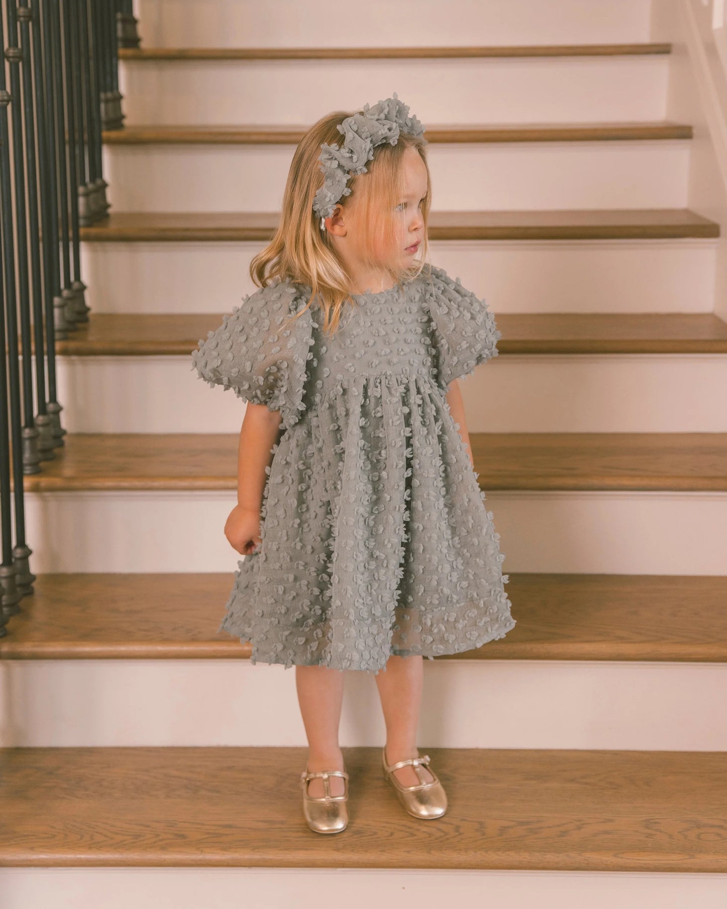 Luna Dress | Eucalyptus | Noralee
