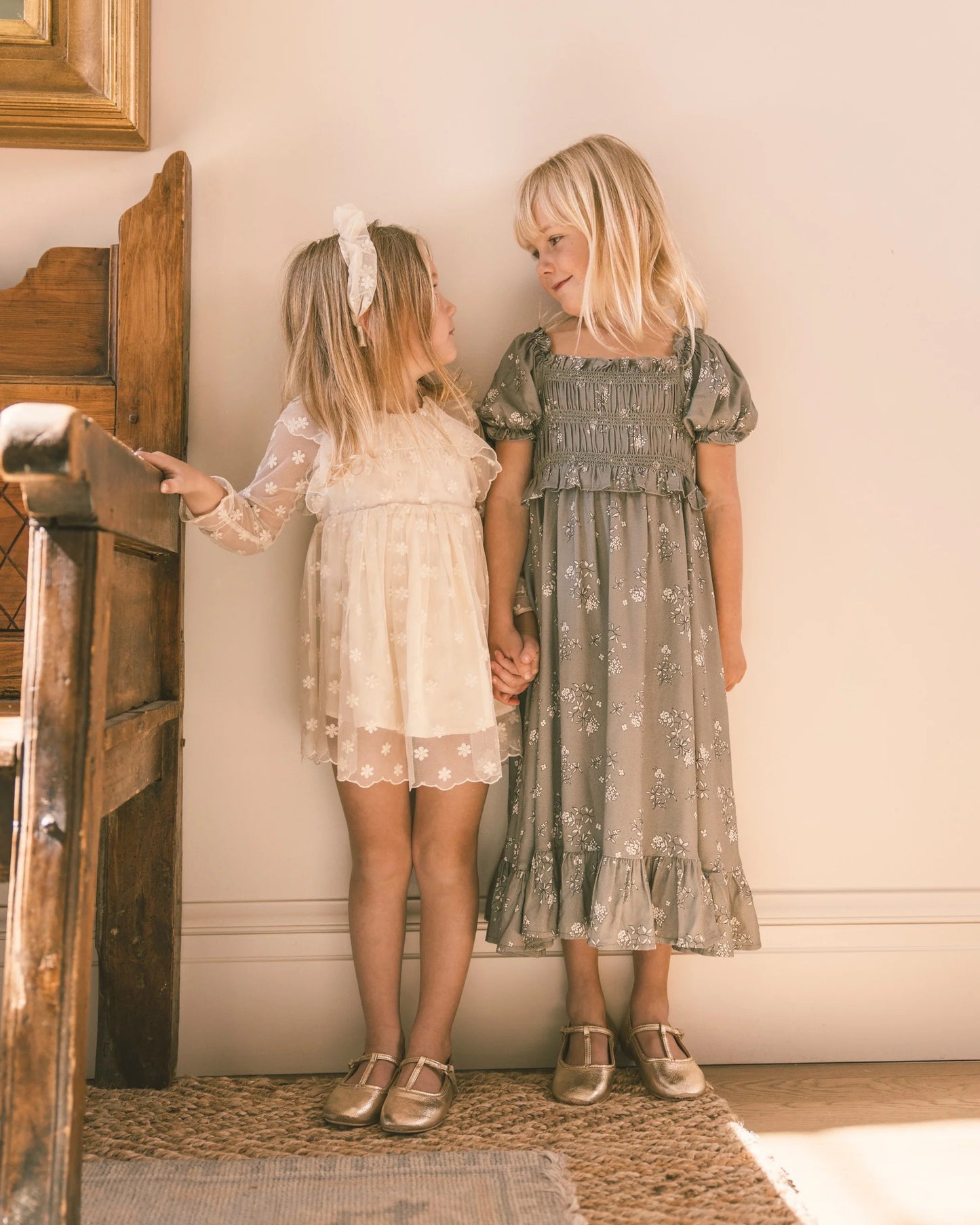 Celine Dress | Embroidered Daisy | Noralee