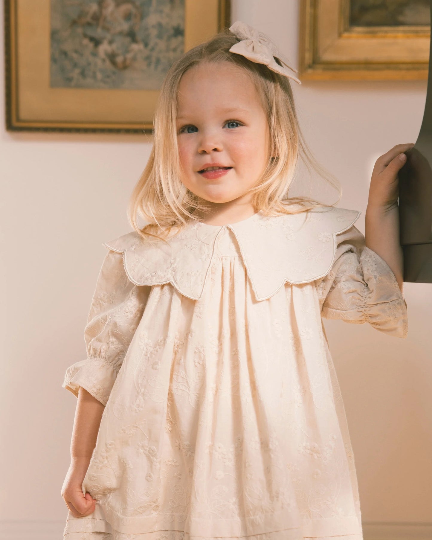 Norah Bow | Embroidered Floral | Noralee