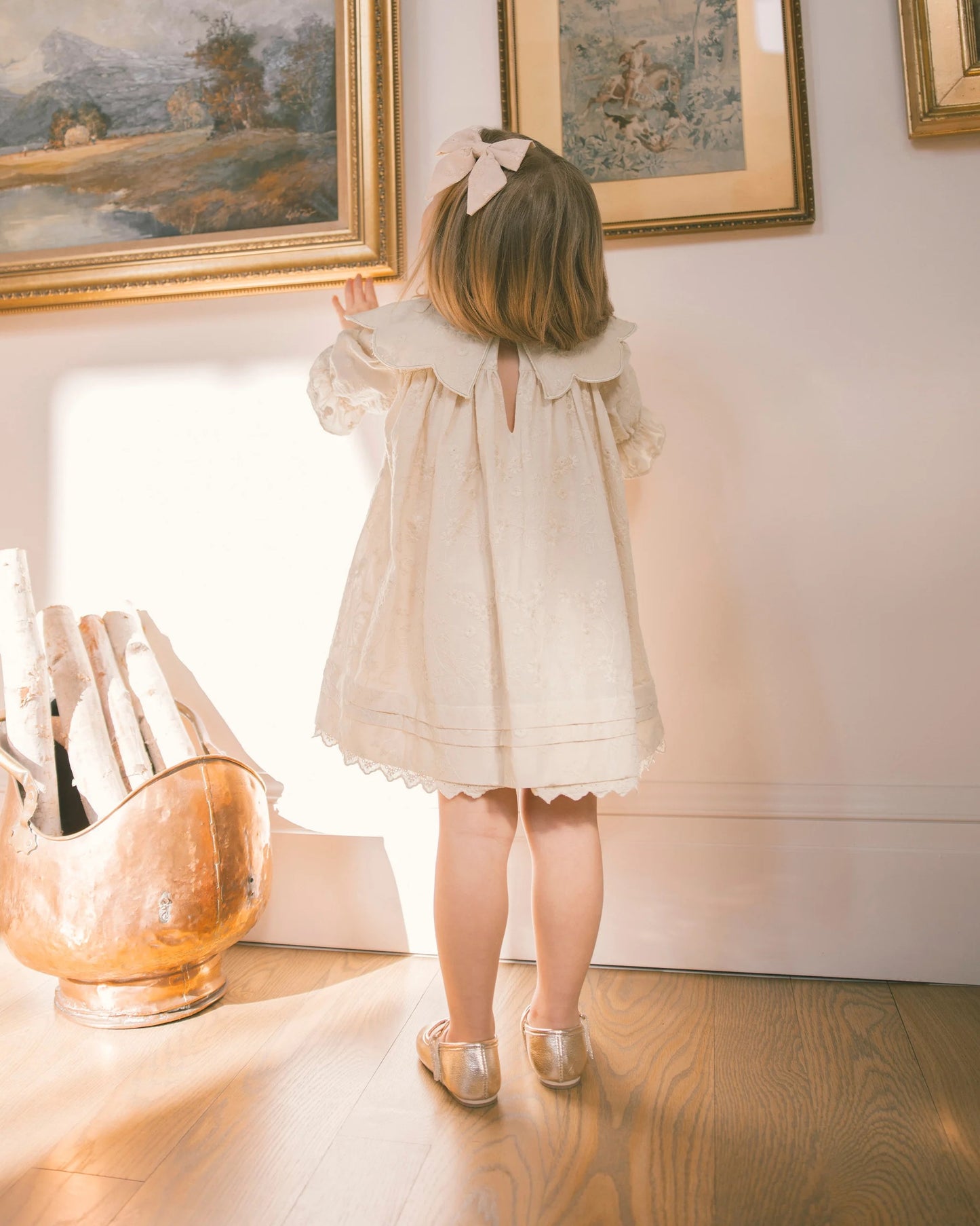 Mabel Dress | Natural | Noralee