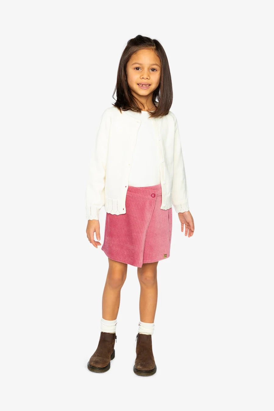 Knit Cardigan | Off-White | Deux Par Deux