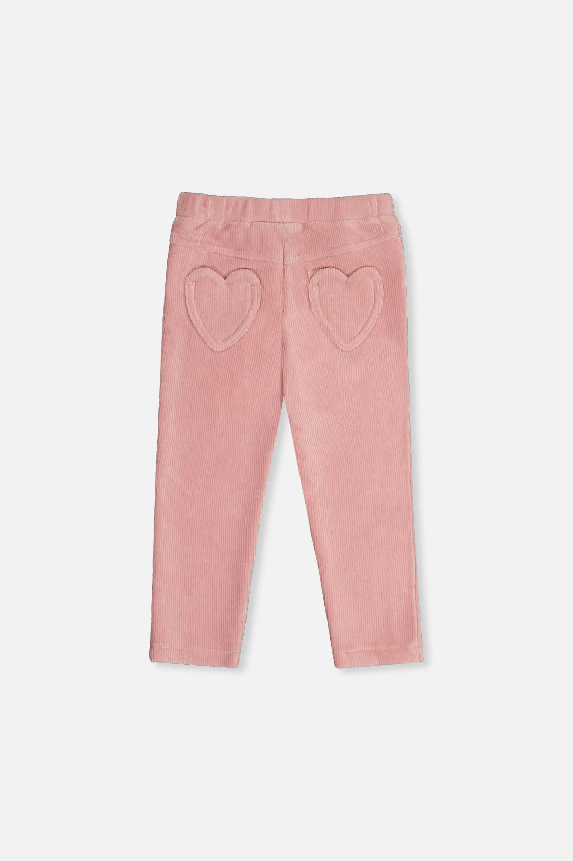 Stretch Velour Treggings | Pale Dusty Pink | Deux Par Deux