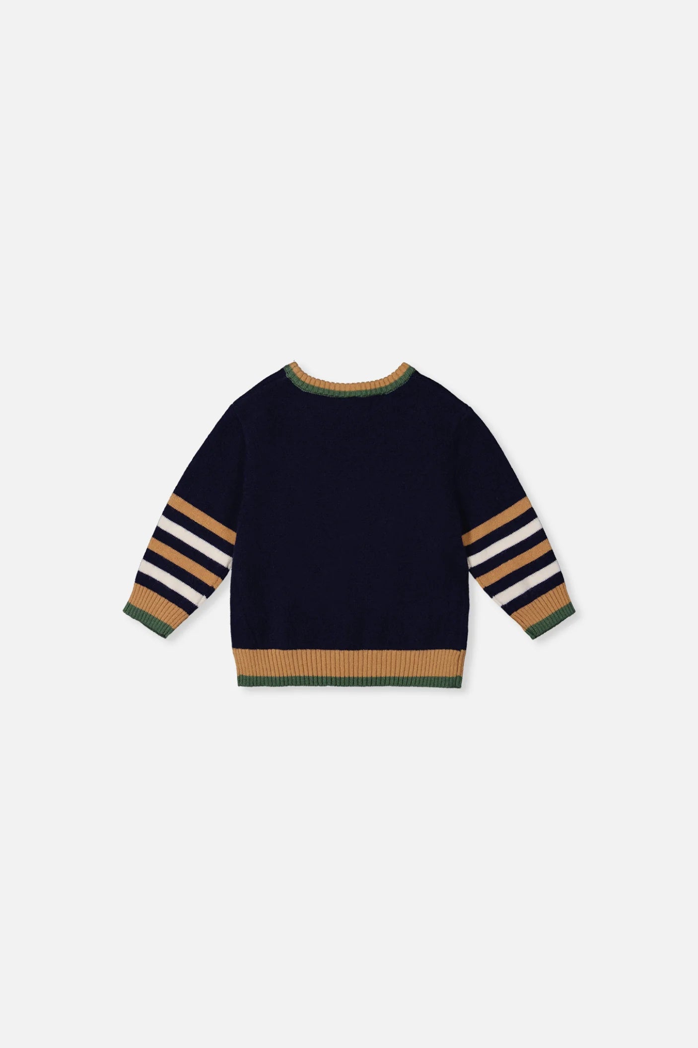 Baby Knit Sweater | Dinosaur | Deux Par Deux