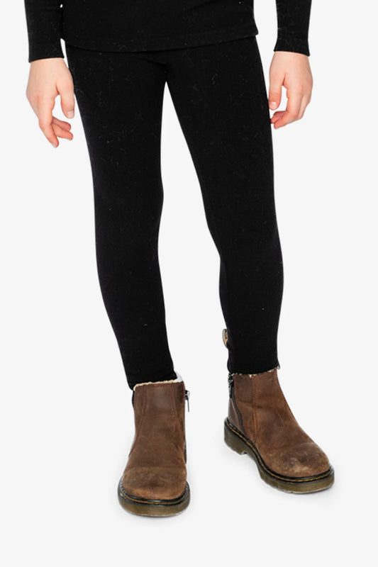 Ribbed Leggings | Black | Deux Par Deux