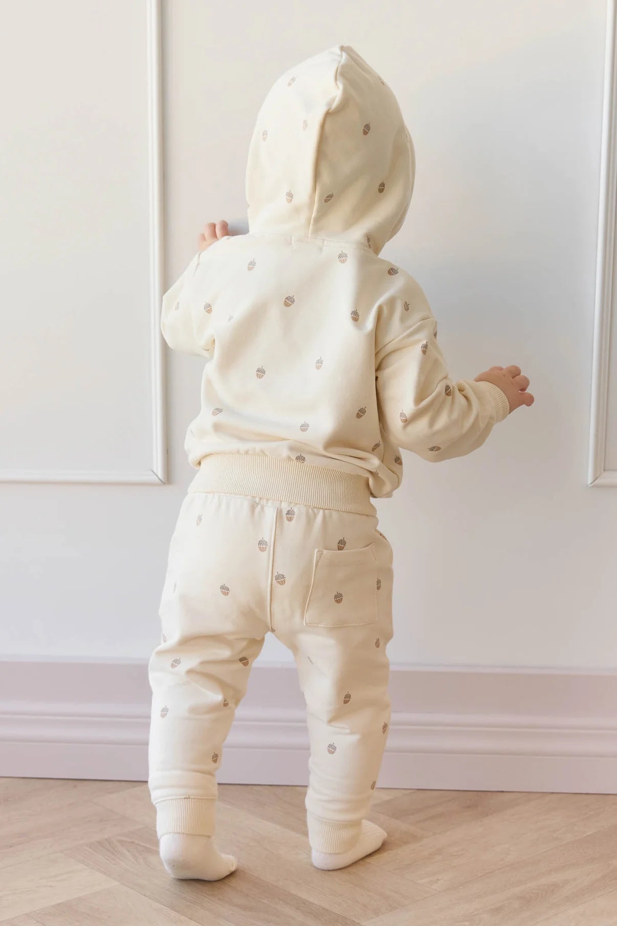 Organic Cotton Erol Hoodie - Acorns Whitecap Gray | Jamie Kay