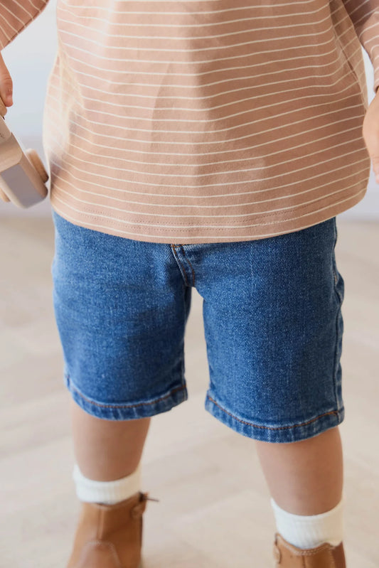 Noah Short - Mid Wash Denim | Jamie Kay