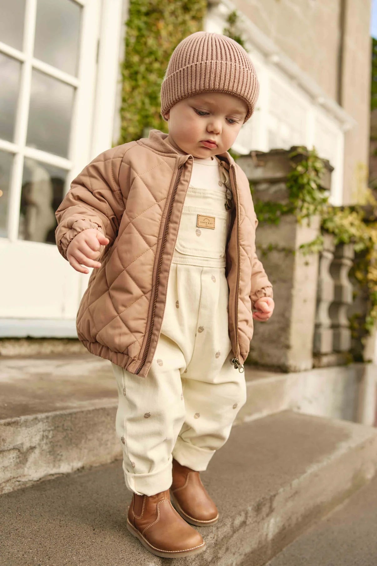 Blair Overall - Acorns Tofu Natural | Jamie Kay